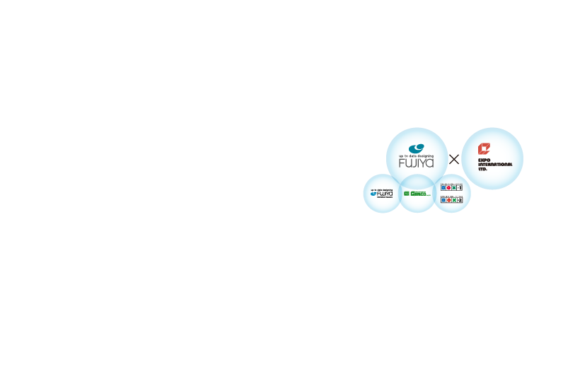 フジヤは全国に広がる拠点、施工に特化したグループ企業、シンガポールの海外拠点による体制を構築しています。
